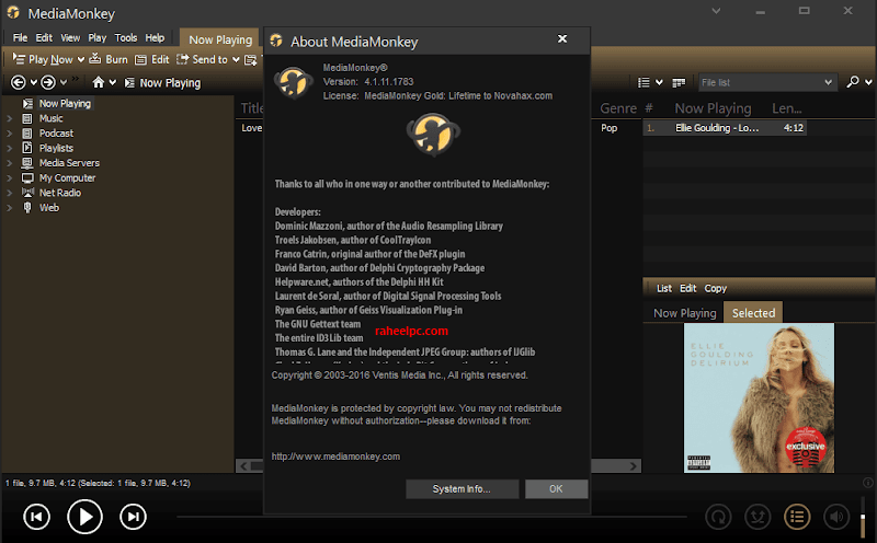 MediaMonkey Gold 5.0.4.2673 Crack With License Key [Lifetime]