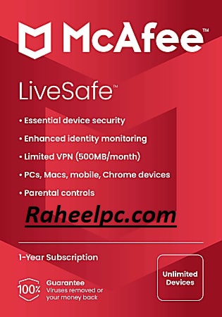 McAfee LiveSafe 16.0 R7 Crack + Activation Key Free [2024]