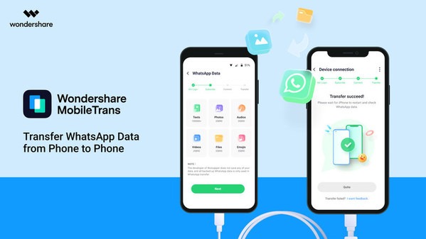 Wondershare MobileTrans 8.3.3 Crack + License Key Latest Version