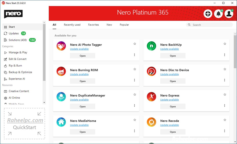 Nero Platinum 26.5.19.0 Crack With Activation Key Free Download